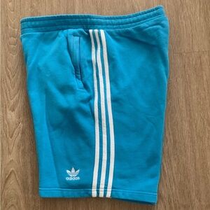 Adidas Men's Turquoise Athletic Shorts